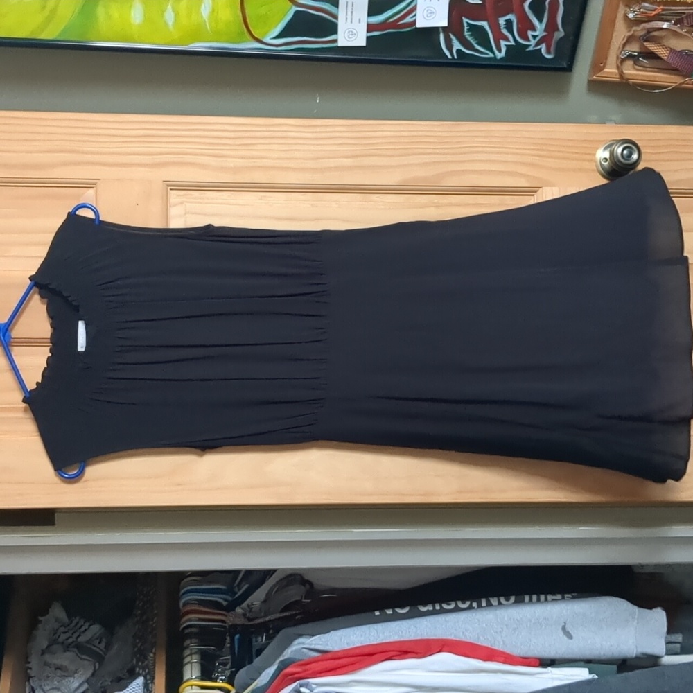 Arket black dress
